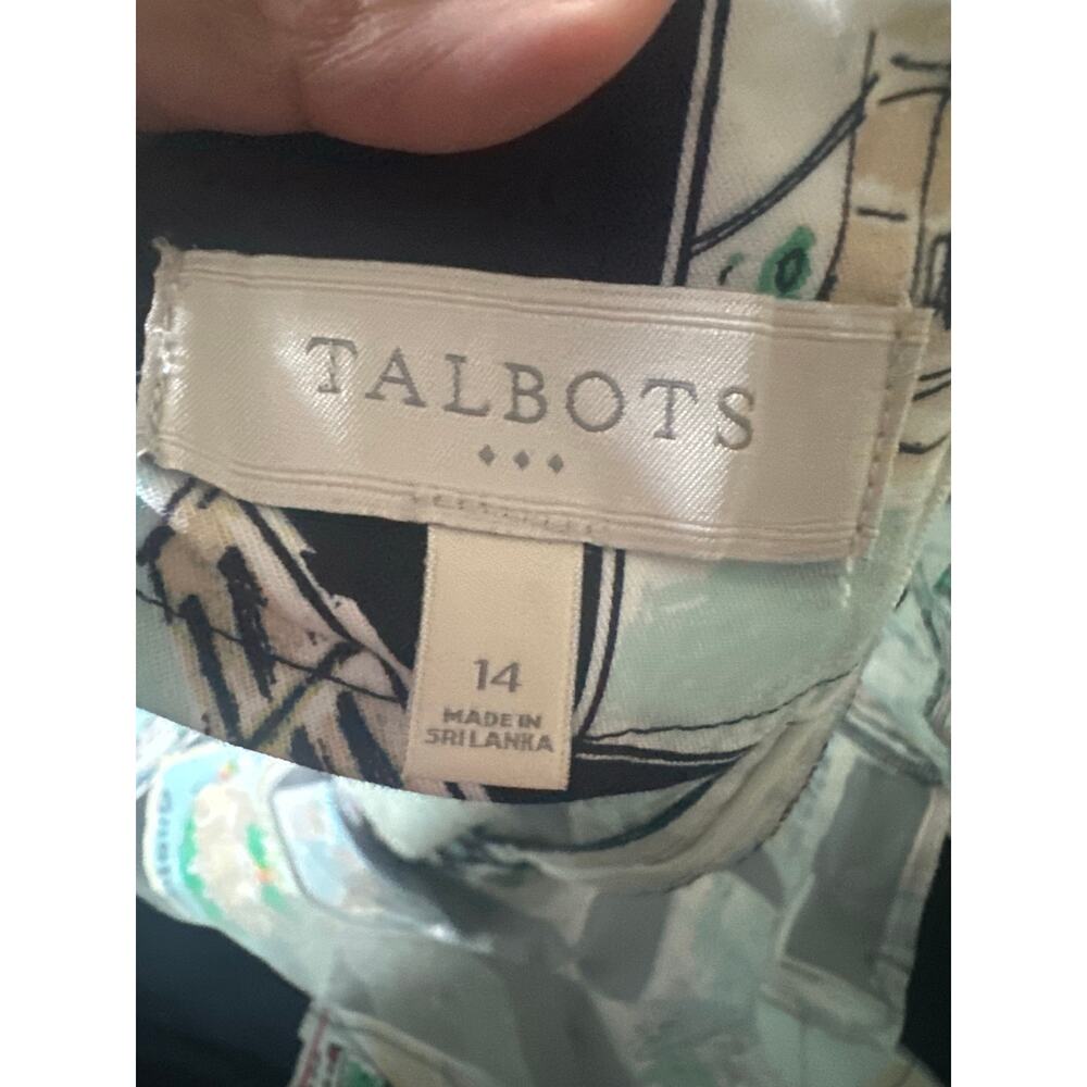 Talbots Novelty Print Venice Italy Skirt | Travel Inspired | Size 14 - Picture 4 of 6